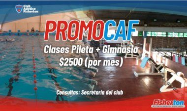 Imperdible promo para entrenar en el club