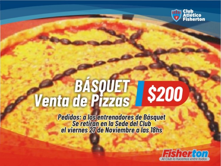 Venta de Pizzas de Básquet