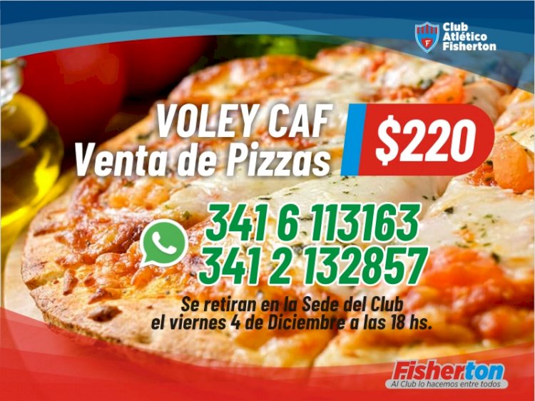 Venta de Pizzas de Vóley