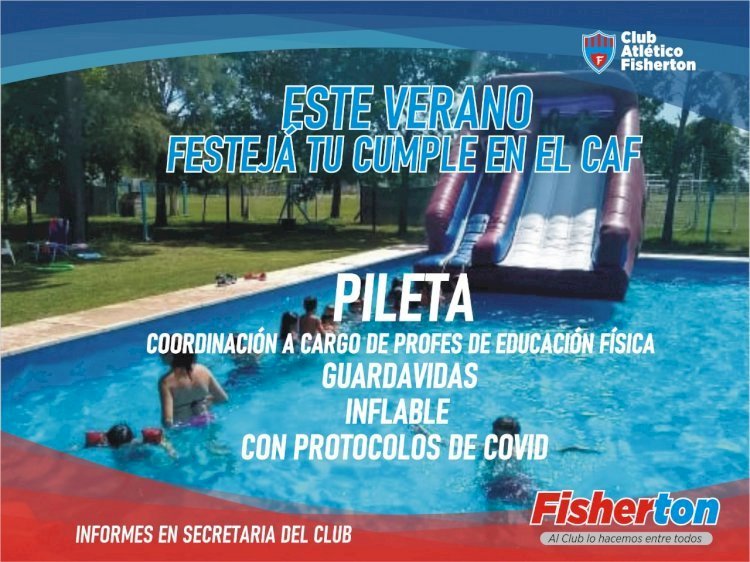 Festejá tu cumple en el club
