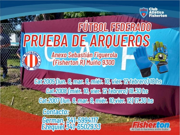Pruebas de Fútbol Federado