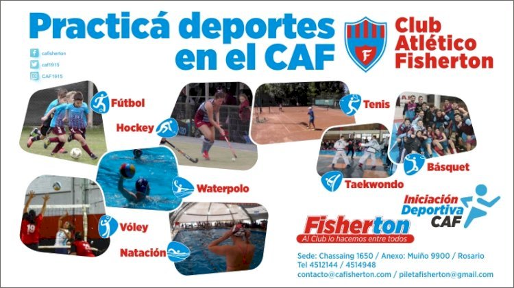 Viví el deporte en Fisherton!