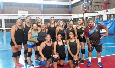 Se viene el debut del equipo de Máxi Vóley