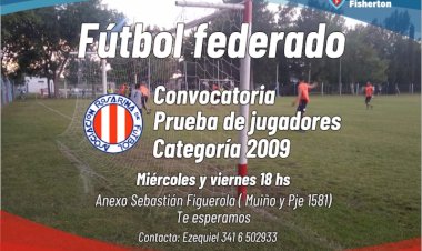 Prueba de jugadores de Fútbol