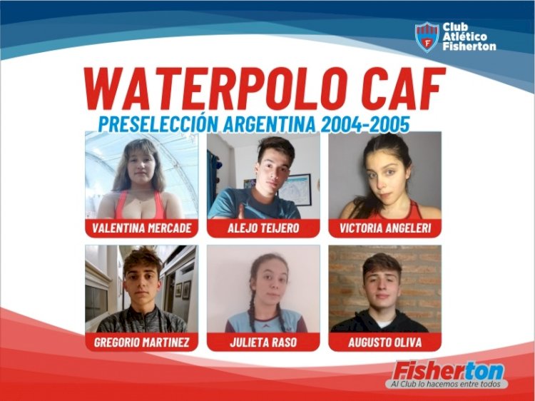 Waterpolo: convocados a la preselección nacional