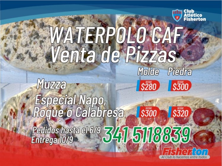 El Waterpolo vende las mejores pizzas