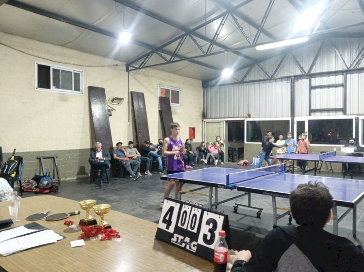 Se realizó el Torneo de Tenis de Mesa