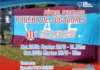Prueba de jugadores de Fútbol