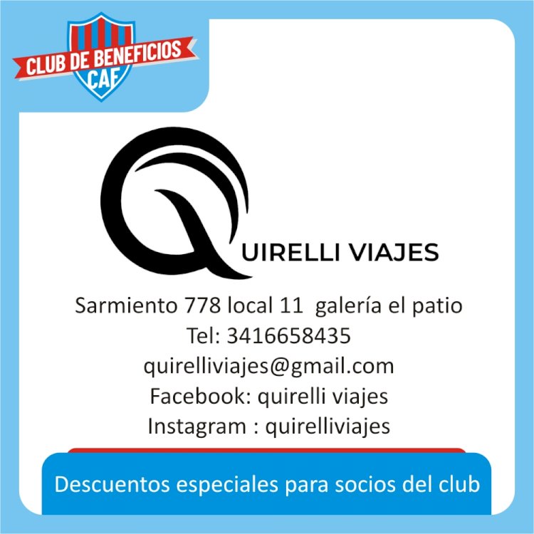 Verder y Quirelli Viajes se suman al Club de Beneficios