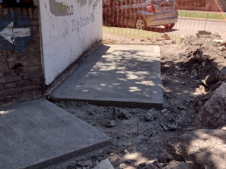 Refacción de la vereda perimetral de la Sede