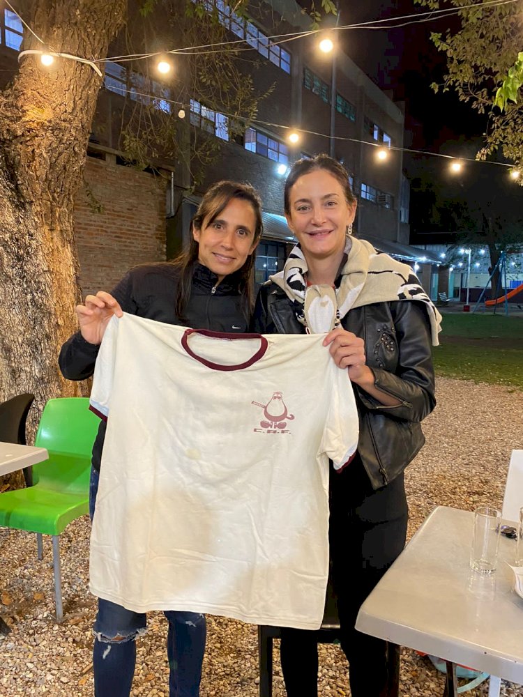 Luciana Aymar visitó la Sede