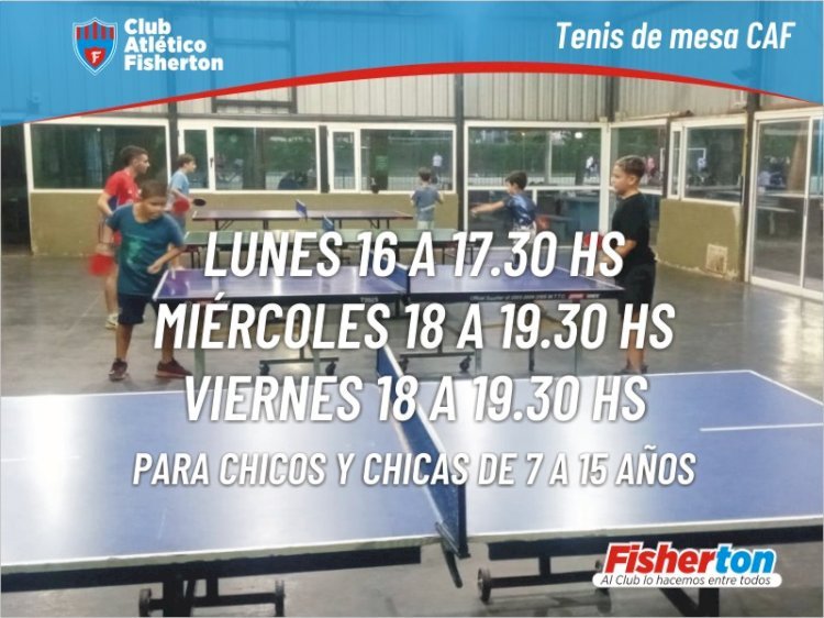 Tenis de Mesa en la Sede